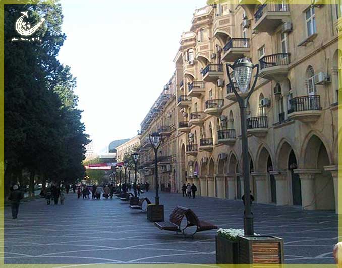 خیابان نظامی باکو