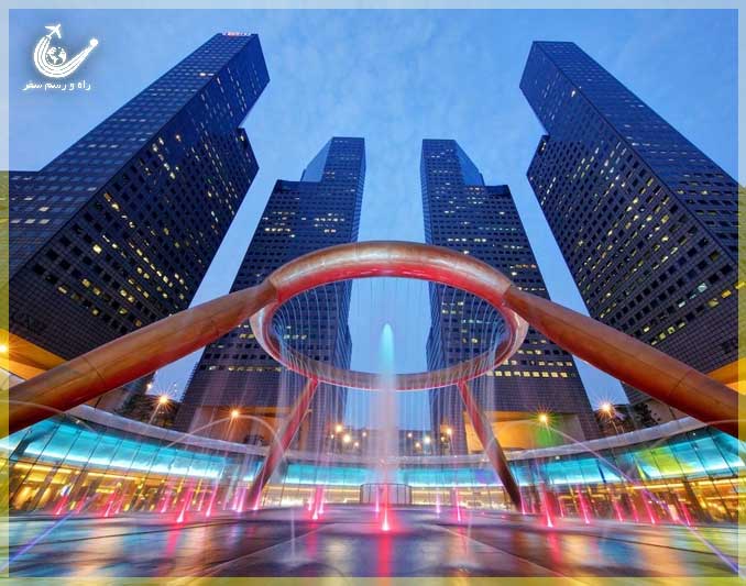 مرکز خرید سان‌تک سیتی مال سنگاپور