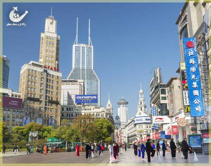 خیابان-نانجینگ-شانگهای-چین
