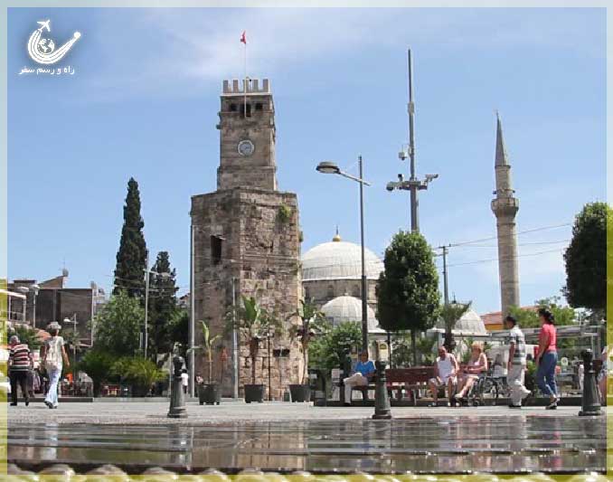 برج-ساعت-آنتالیا-ترکیه