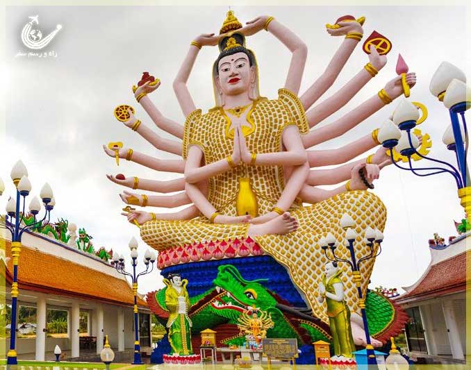 معبد-وات-پلای-لائم-سامویی-تایلند